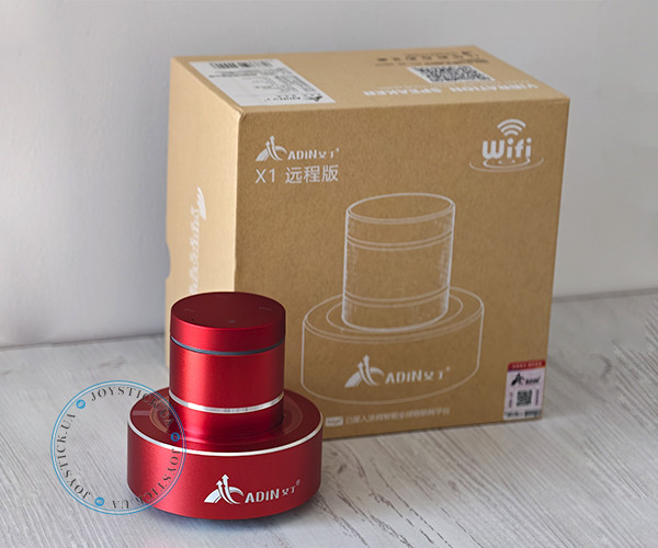 Портативна Віброколонка Adin X1-WiFi - 42 Ват Bluetooth 5.0 Червоний