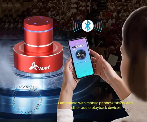 Портативна Віброколонка Adin X1-WiFi - 42 Ват Bluetooth 5.0 Червоний