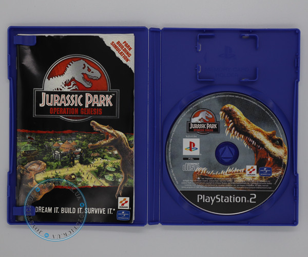 PLAYSTATION PS2 JURASSIC Park Operation Genesis [PAL Fr] Boîte Notice *JRF EUR 30,00 - FR