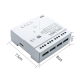 Розумне 4CH/4х канальне Wi-Fi реле DC/AC 7-32В RF433 Tuya Smart - Колір Білий