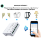 Розумне 4CH/4х канальне Wi-Fi реле DC/AC 7-32В RF433 Tuya Smart - Колір Білий