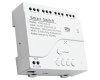 Розумне 4CH/4х канальне Wi-Fi реле AC 85-250В RF433 Tuya Smart - Колір Білий