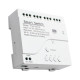 Розумне 4CH/4х канальне Wi-Fi реле AC 85-250В RF433 Tuya Smart - Колір Білий