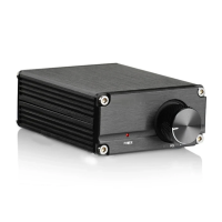 100 Watt Mono Subwoofer Amplifier with Low-Pass Filter Based on TPA3116 and NE5532 - Black