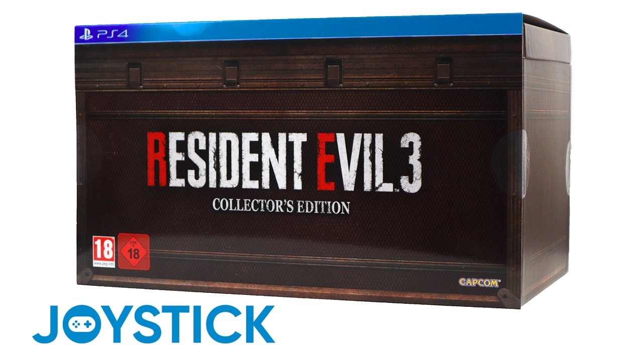 Resident Evil 3 Remake Collector's Edition PS4 Review Unboxing