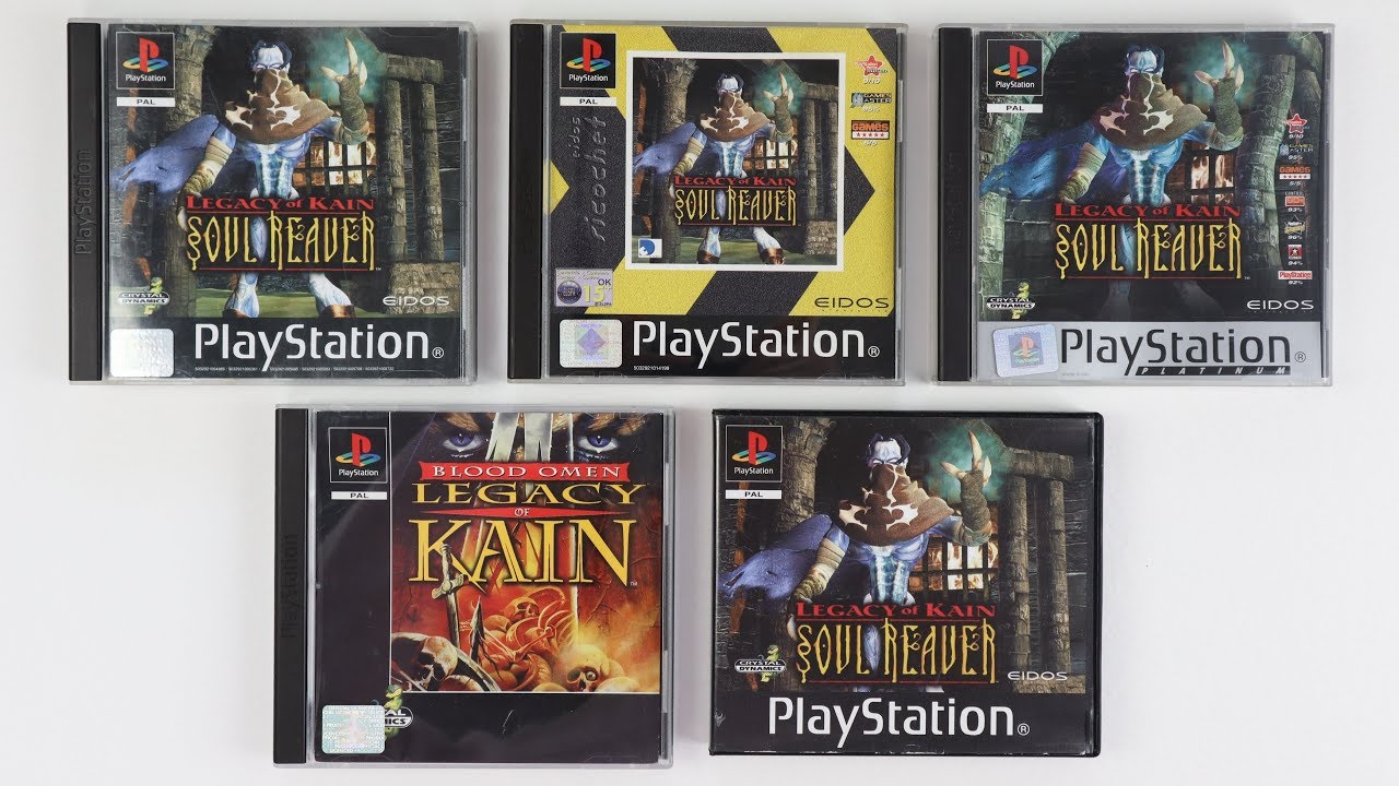 Legacy of Kain: Soul Reaver and Blood Omen PS1 Large Collection Review