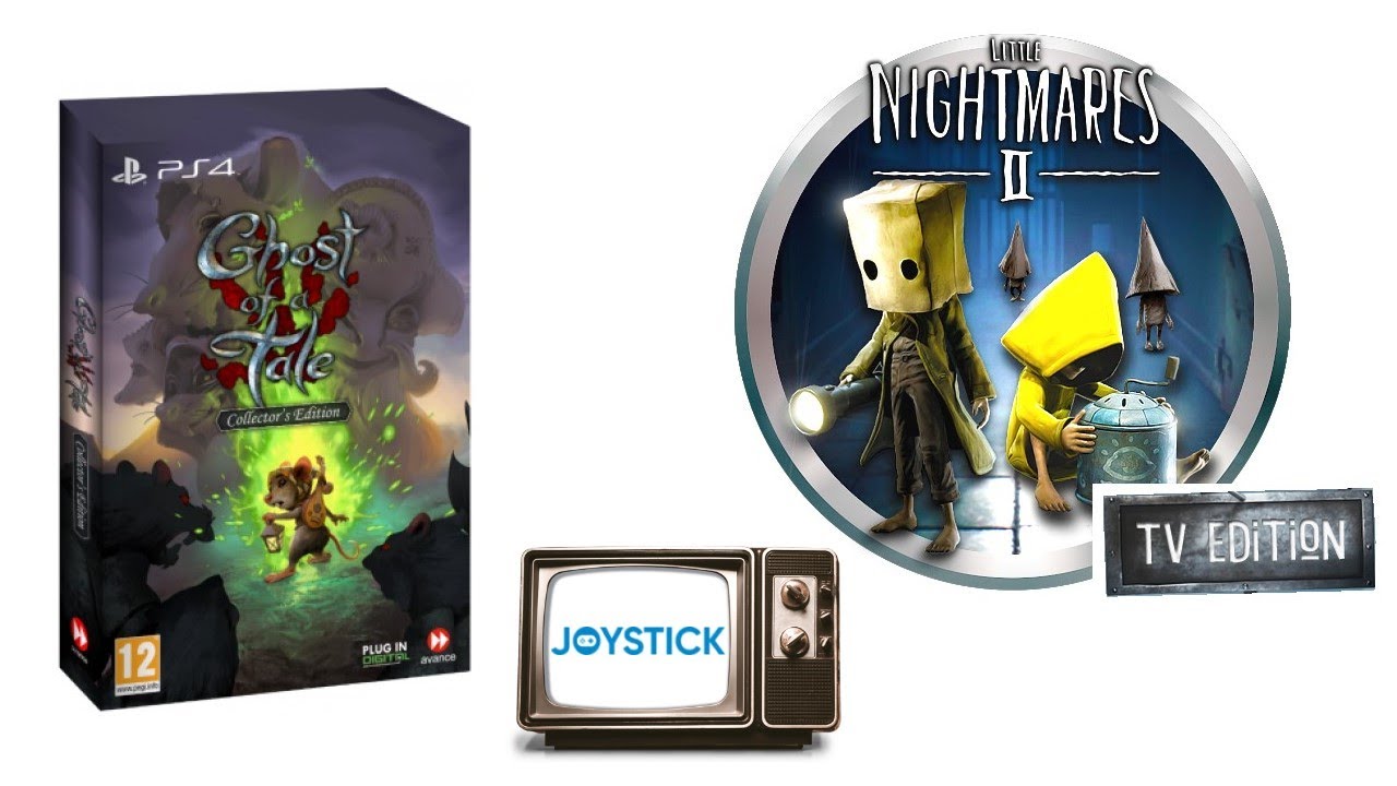 Ghost of a Tale: Collector's Edition & Little Nightmares 2 TV Edition Распаковка