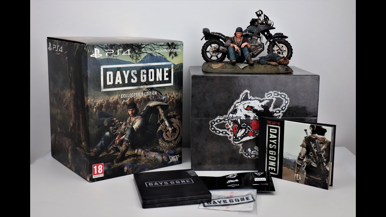 Days Gone Collector's Edition PS4 Обзор Жизнь после Распаковка
