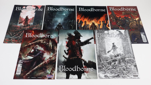 Bloodborne Comic Book #1 Collection all Covers Review