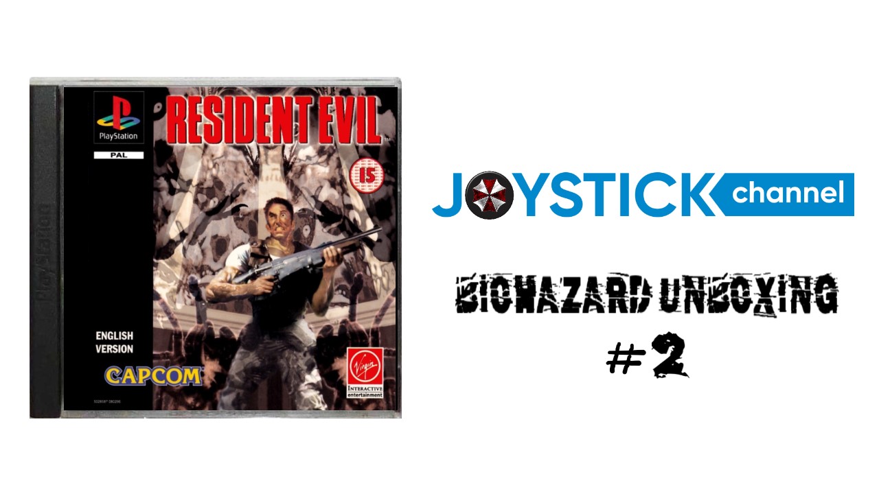 Resident Evil (PS1) NTSC-US JOYSTICK CHANNEL Распаковка