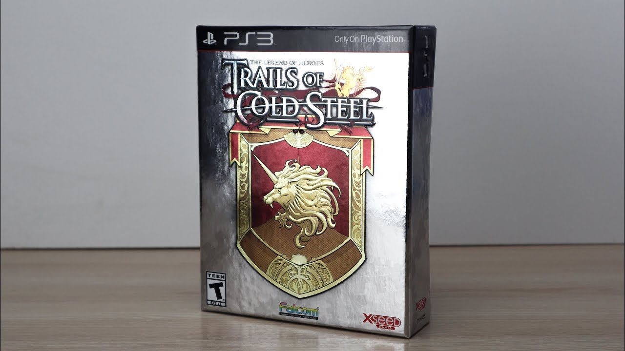 The Legend of Heroes: Trails of Cold Steel Lionheart Edition PS3 Розпаковка