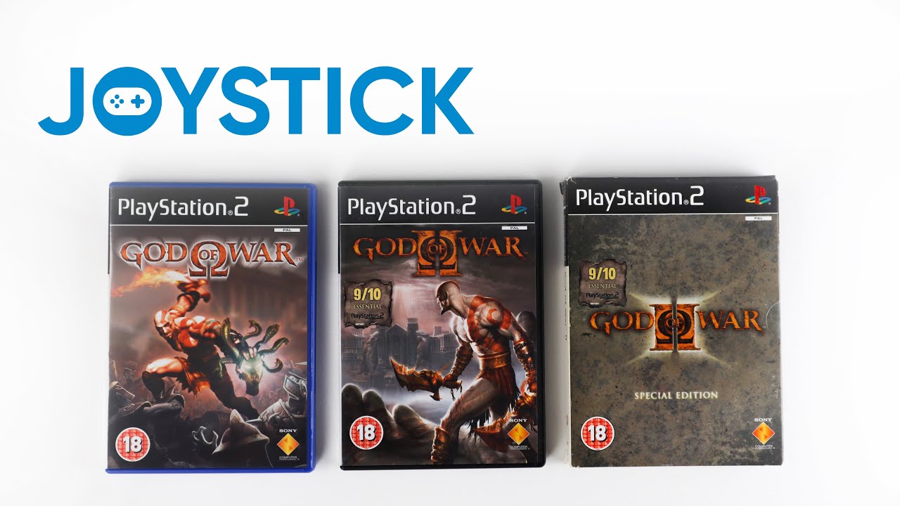 God of War PlayStation 2 Collection - PAL Розпаковка