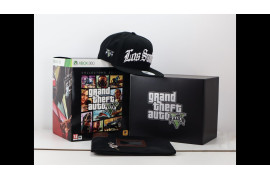 Grand Theft Auto V Collector's Edition Xbox 360 Розпаковка