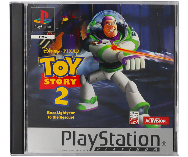 Toy Story 2: Buzz Lightyear to the Rescue Platinum (PS1) PAL Used